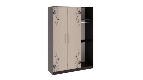 Шкаф-Купе Мадлен Венге Цаво/Дуб Белфорт с Рисунком (Ш-1506 х В-2203 х Г-560 мм)